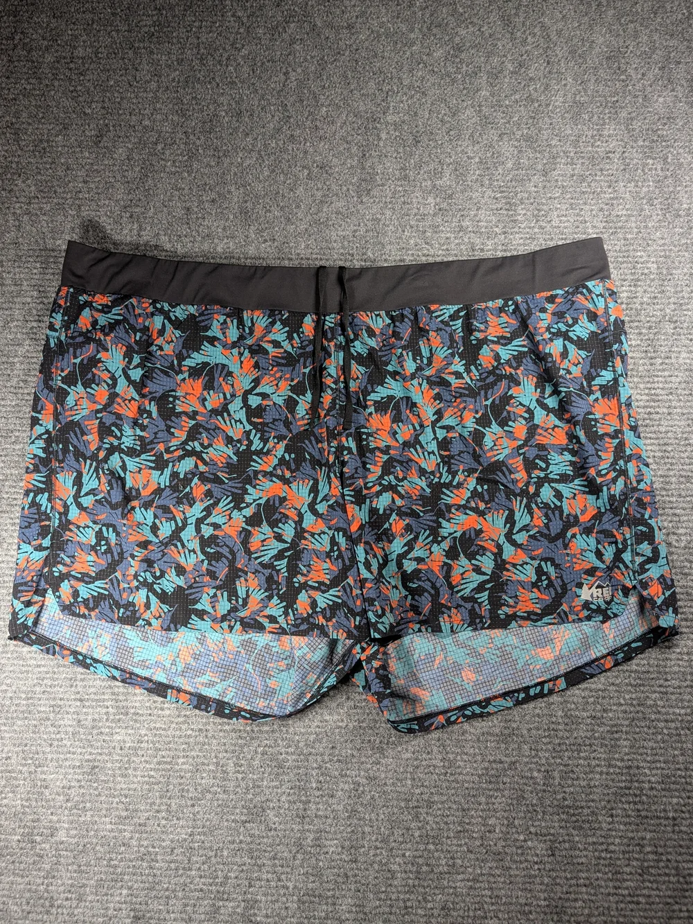 REI Co-op Running Shorts Women's 3XL Swiftland Abstract Print